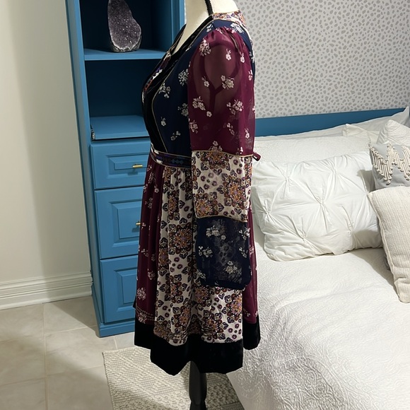 Anthropologie Maeve Quartier Latin floral boho Dress size small - Picture 5 of 10